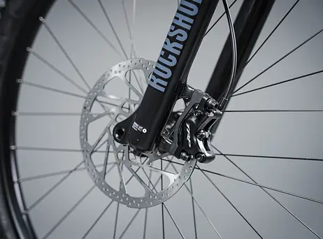 Haibike ALLMTN 4 - silver/red/black