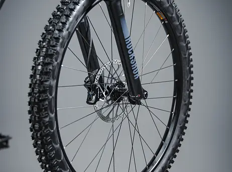 Haibike ALLMTN 4 - silver/red/black