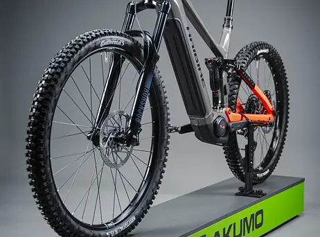 Haibike ALLMTN 4 - silver/red/black