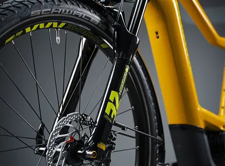 Haibike Trekking 8 - High - Metal lava/yellow - gloss