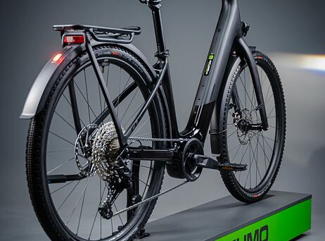 Cube Kathmandu Hybrid C:62 SLX 400X, easy entry - carbon´n´black