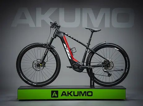 KTM Macina Emountain 27 Pro - matte black/white/red