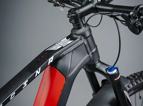 KTM Macina Emountain 27 Pro - matte black/white/red
