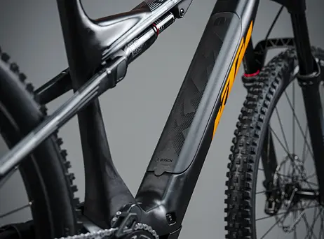KTM Macina Scarp SX Elite - Flaming Black MT (Fresh Orange)
