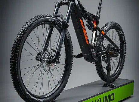 KTM Macina Kapoho 7973 - Flaming black (orange)