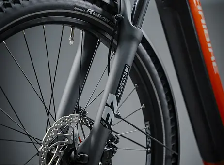Haibike TREKKING 4 - Low - orange/silver