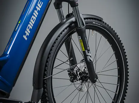 Haibike TREKKING 4 - Low - blue/orange/silver