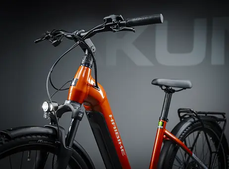 Haibike TREKKING 4 - Low - orange/silver