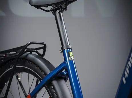Haibike TREKKING 4 - Low - blue/orange/silver
