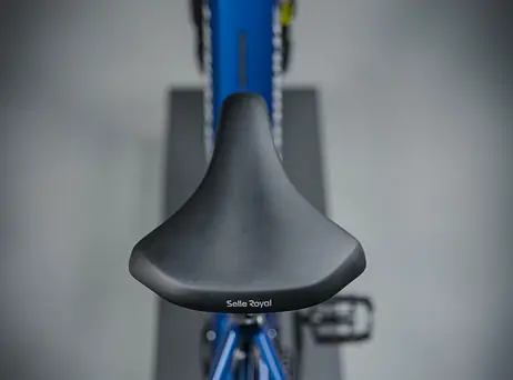 Haibike TREKKING 4 - Low - blue/orange/silver