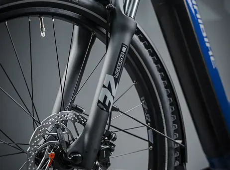 Haibike TREKKING 4 - Low - blue/orange/silver