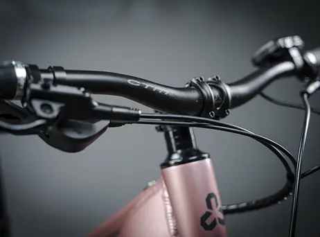 CTM Roxxy GX Pro - Matná černá starorůžová perleť