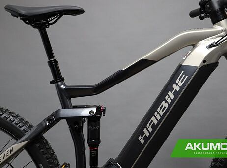 Haibike FullSeven 7 2021 - platin/anthracite