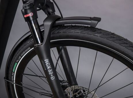 KTM Macina eTOUR PRO LTD - black matt (white-red)