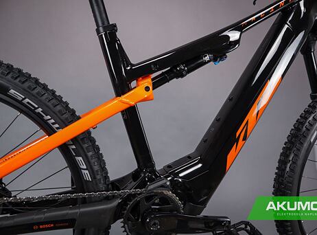 KTM Macina Lycan 771 - Flaming Black (Space Orange)