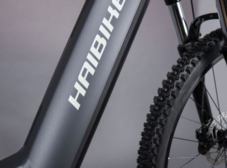 Haibike Trekking 4 Cross - Low - Dark silver/pearl - matt
