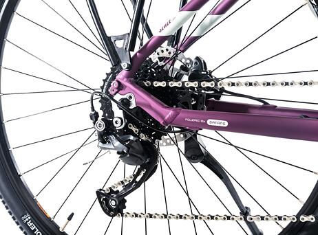 CTM Senze Lady 28" - matná purpurová / teplá šedá