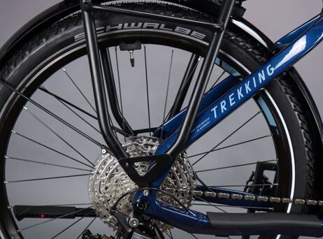 Haibike Trekking 8 750Wh - High - Gloss Roy Met Silverink