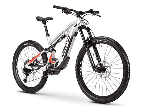 Ghost ASX Base 160 B625 - Iridium Silver / Jet Black / Red