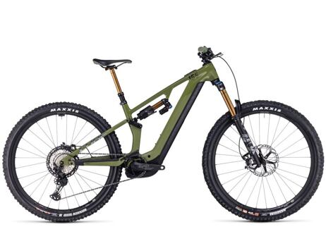 Cube Stereo Hybrid ONE55 C:68X TM 750 - olive´n´chrome