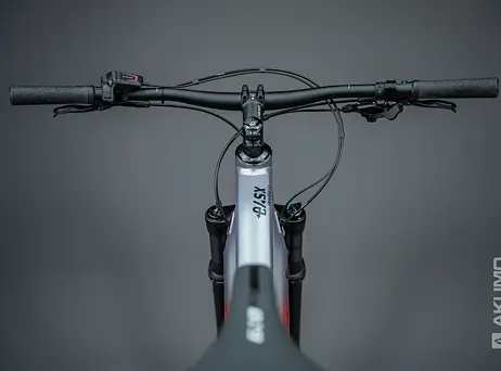 Ghost E-ASX 130 Universal B750 - Light Grey / Red