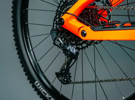 Haibike Lyke CF 10 - Leather/Orange-gloss