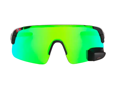 Sportovní brýle TriEye View Sport Basic vel.S, obr. cr, skla zelená, Kat. 3