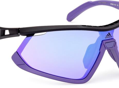 Sluneční brýle ADIDAS Sport SP0055 Black/Gradient Or Mirror Violet