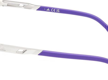 Sluneční brýle ADIDAS Sport SP0058 White/Gradient Or Mirror Violet