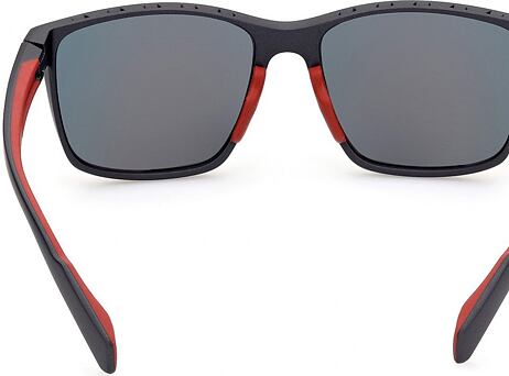 Sluneční brýle ADIDAS Sport SP0035 Matte Black/Roviex Mirror