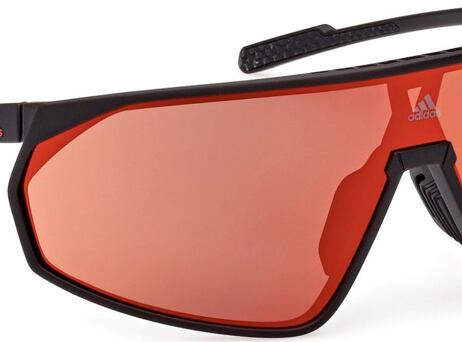 Sluneční brýle ADIDAS Sport SP0074 - Matte Black/Roviex Mirror
