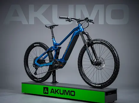 Haibike AllMtn 2 - blue/cyan/caramel