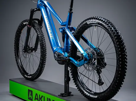 Haibike AllMtn 2 - blue/cyan/caramel