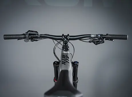 Haibike ALLMTN 4 - silver/red/black