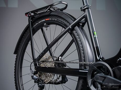Cube Kathmandu Hybrid C:62 SLX 400X, easy entry - carbon´n´black