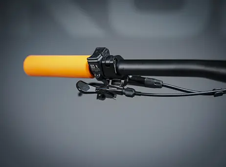KTM Macina Scarp SX Elite - Flaming Black MT (Fresh Orange)