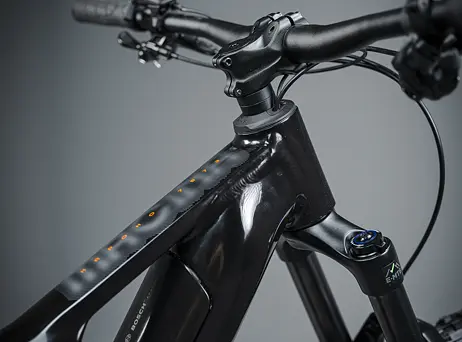 KTM Macina Kapoho 7973 - Flaming black (orange)