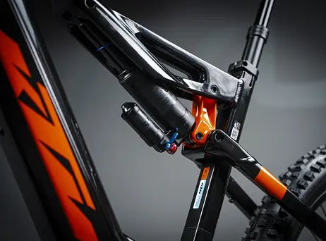 KTM Macina Kapoho 7973 - Flaming black (orange)