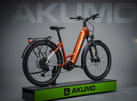 Haibike TREKKING 4 - Low - orange/silver