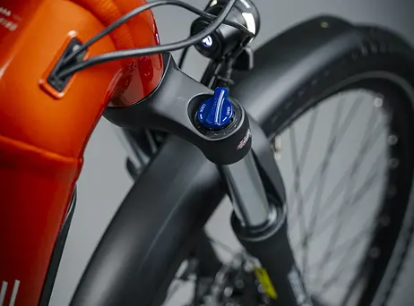 Haibike TREKKING 4 - Low - orange/silver