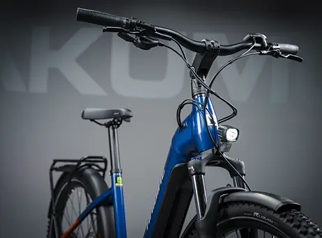 Haibike TREKKING 4 - Low - blue/orange/silver