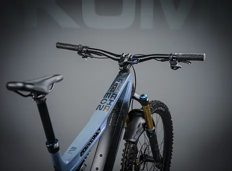 KTM Macina Prowler PRESTIGE - Blue+Metallic Black Matt (Grey+Gold)