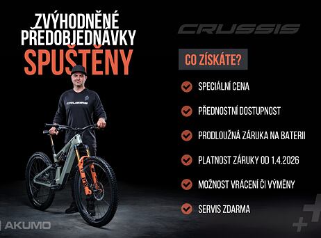 Crussis e-Hard 11.11 (800 Wh) 2026